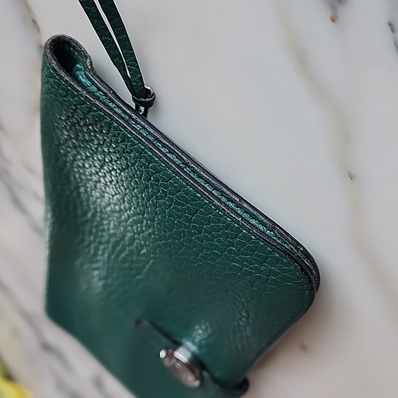 RARE: Hermes Paris Dogon Long Green Wallet - Picture 12 of 15